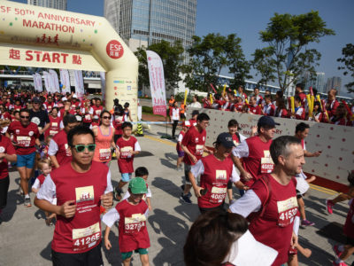 ESF opens its first ever marathon to celebrate 50th Anniversary