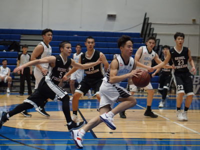 ESF Sha Tin College compete in Beijing basketball tournament