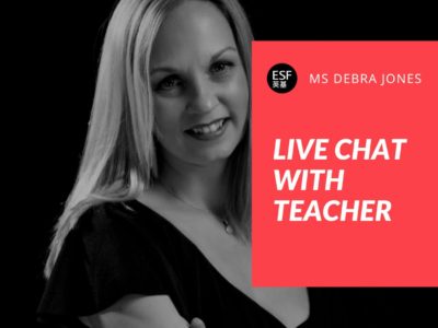 Live Chat with Ms Jones