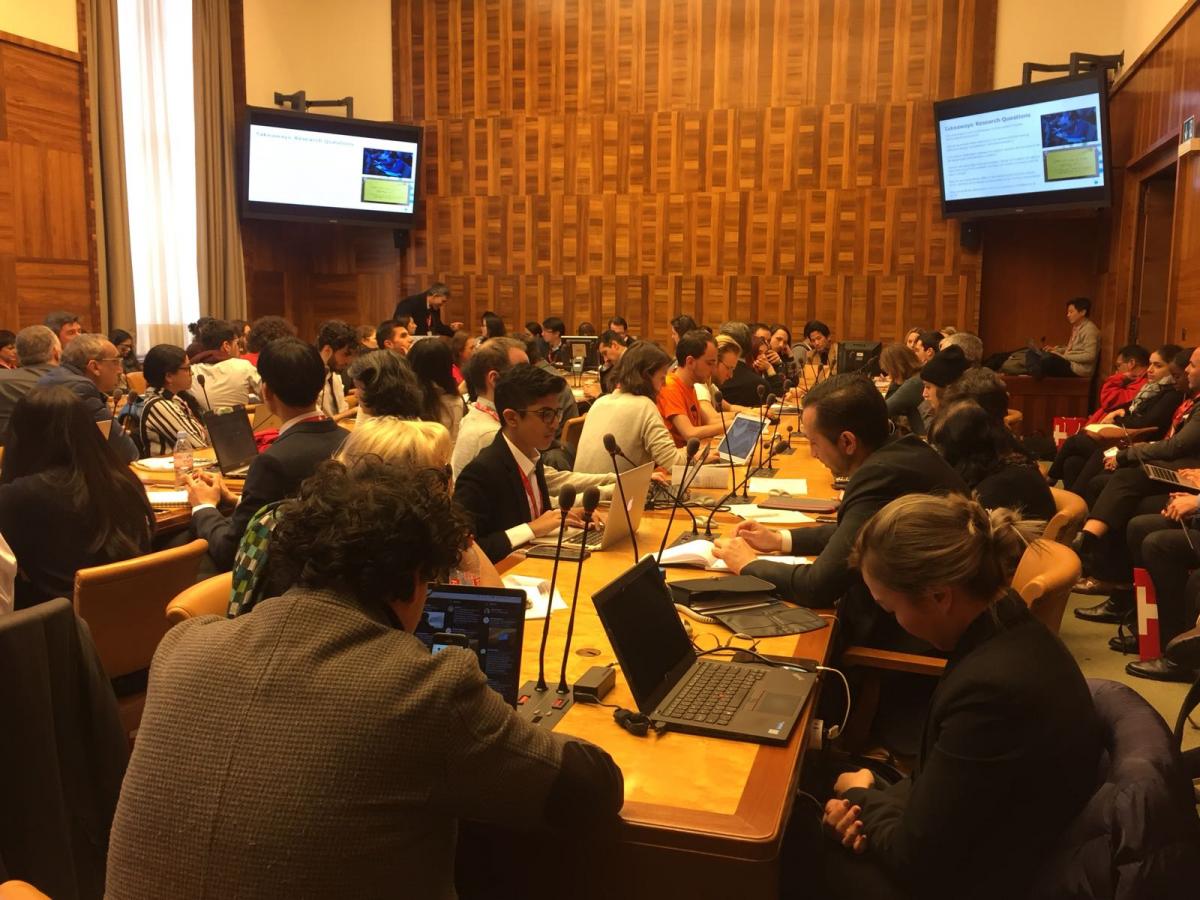 The United Nations Internet Governance Forum in Geneva.